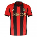 Günstige Fußballtrikots OGC Nice Heimtrikot 2024-25 Kurzarm